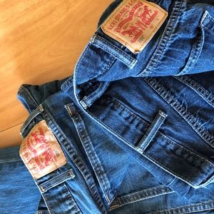 3 pairs of Levi's 559 Jeans 38 x 36